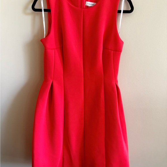 Calvin Klein Dresses & Skirts - Calvin Klein Vibrant Red Mini Dress